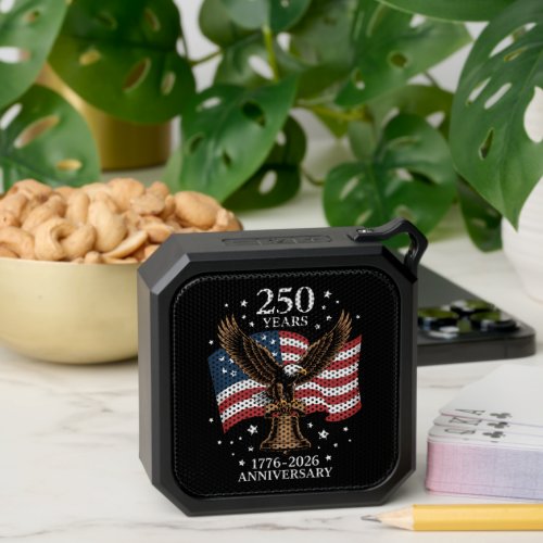 Eagle and Flag 250 Years of America 1776-2026 Bluetooth Speaker