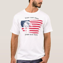 eagle and flag