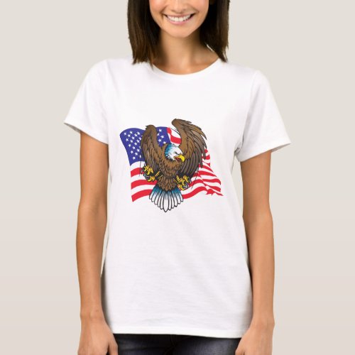 Eagle_and_Flag T_Shirt