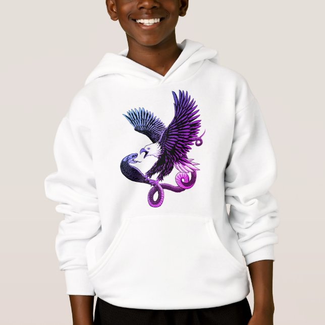 Eagle and Snake Hoodie (Front)