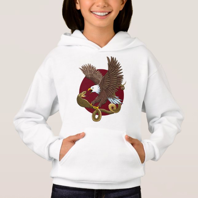 Eagle and Snake Hoodie (Front)