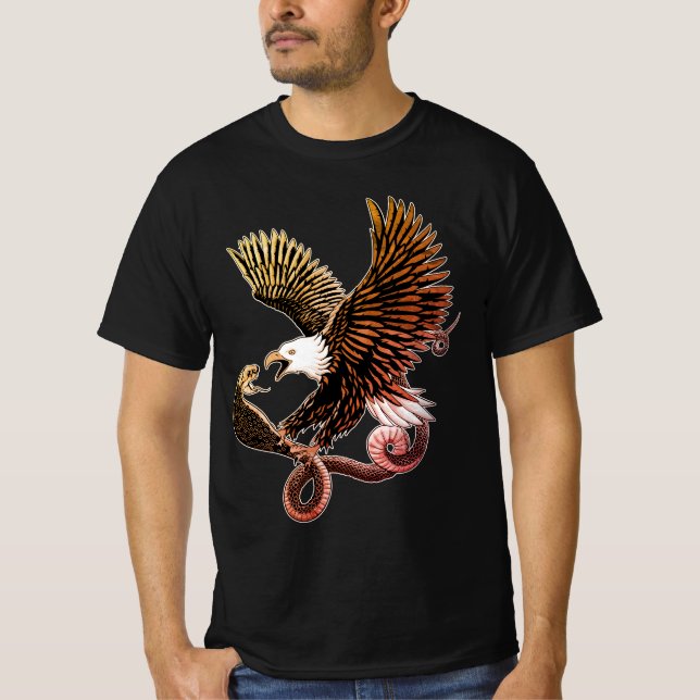 Eagle and Snake T-Shirt (Front)