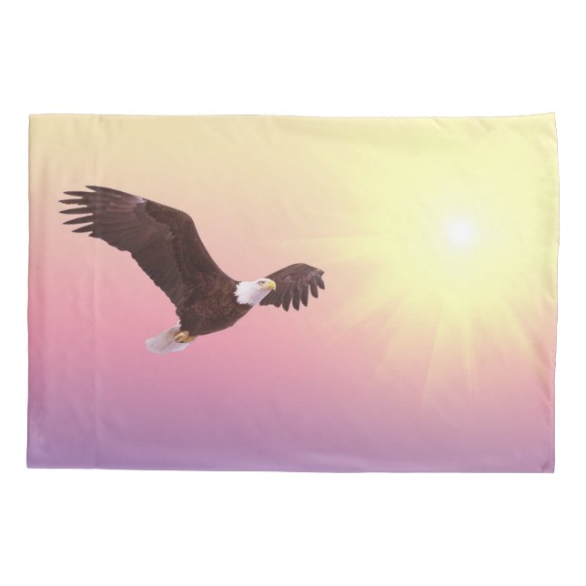 Eagle And Sun Pillowcase (Back)