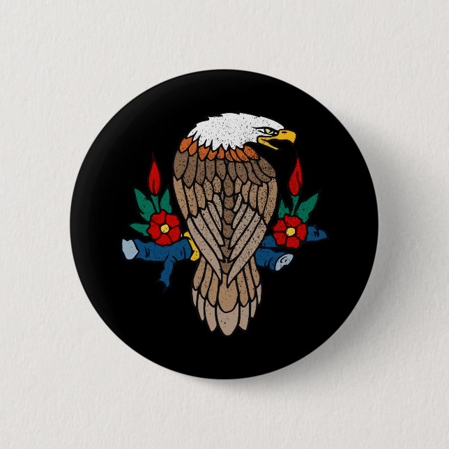 Eagle Art Button (Front)