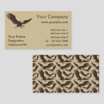 Eagle Attacking Business Card