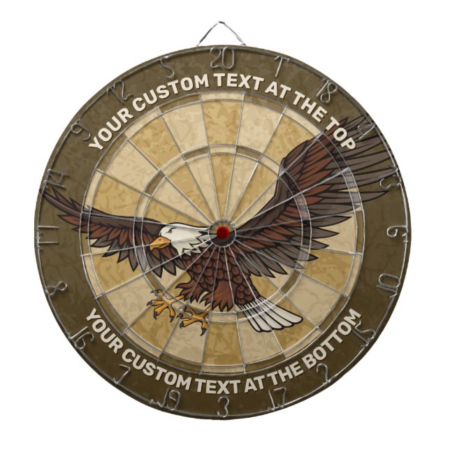 Eagle Attacking Dart Board (Front)