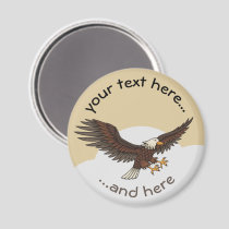 Eagle Attacking Magnet