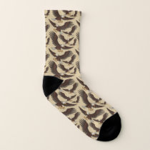 Eagle Attacking Pattern Socks