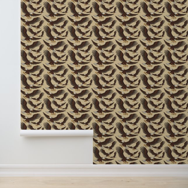 Eagle Attacking Pattern Wallpaper (Application)