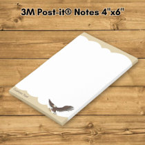Eagle Attacking Post-it Notes