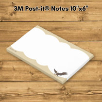 Eagle Attacking Post-it Notes