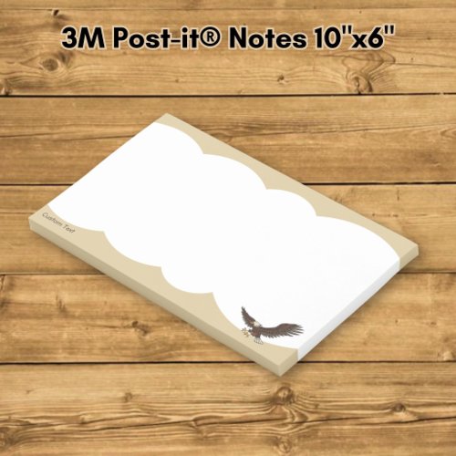 Eagle Attacking Post-it Notes