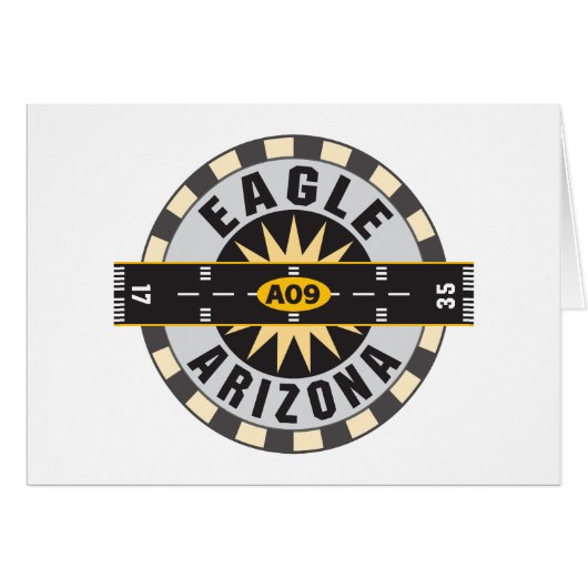 Eagle, AZ A09 Airport Cards (Front Horizontal)