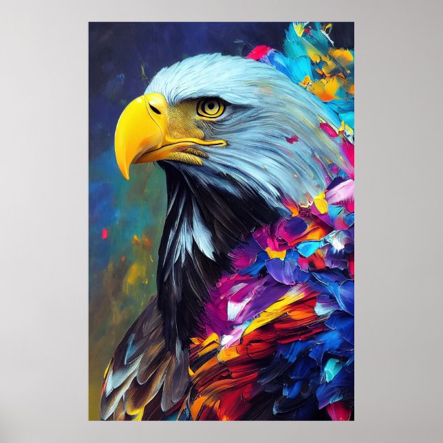 Eagle Bald eagle Animal Discovery Adventure Nature Poster (Front)