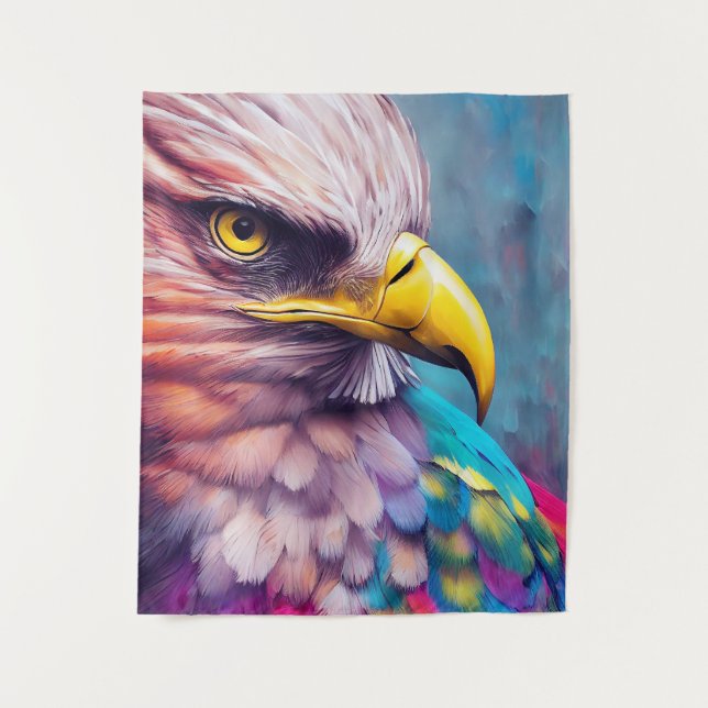 Eagle Bald eagle Animal Discovery Adventure Nature Tapestry (Front)