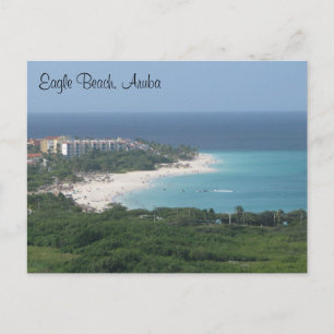 Eagle Beach, Aruba, on Postcard