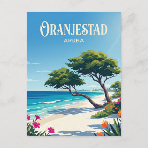 Eagle Beach Aruba Postcard