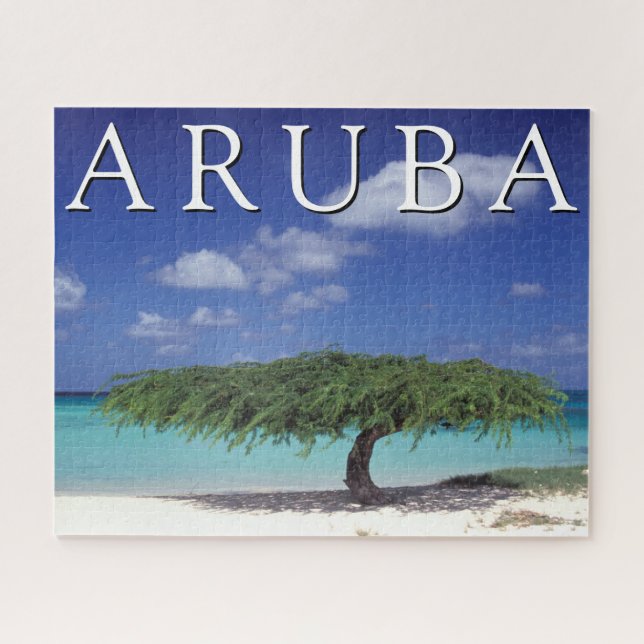 Eagle Beach | Caribbean, Aruba Jigsaw Puzzle (Horizontal)