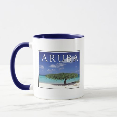 Eagle Beach  Caribbean Aruba Mug