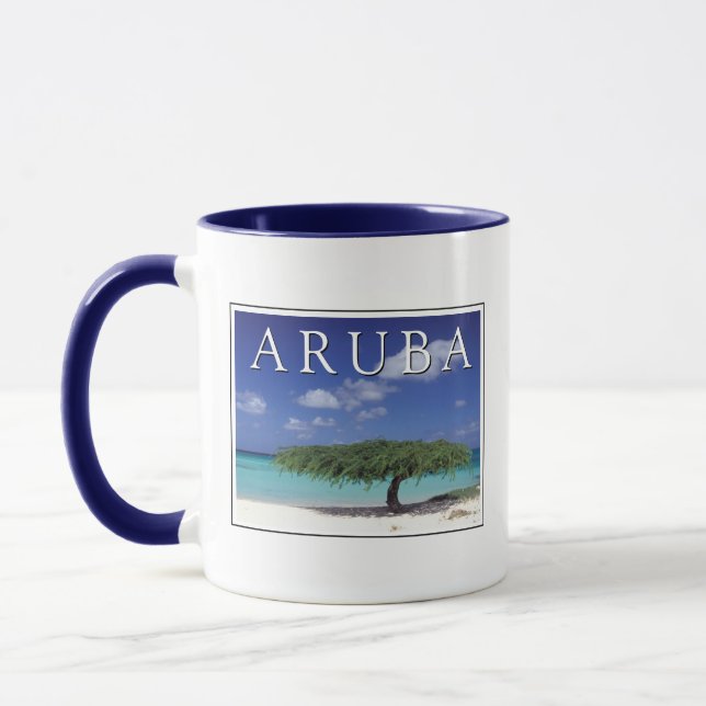 Eagle Beach | Caribbean, Aruba Mug (Left)
