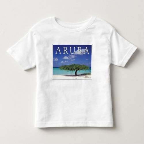 Eagle Beach  Caribbean Aruba Toddler T_shirt
