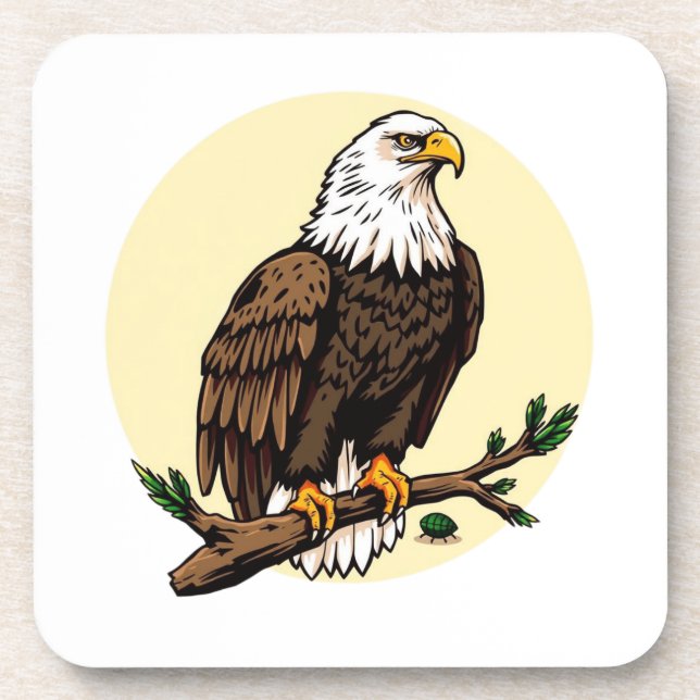 Eagle Beverage Coaster (Front)