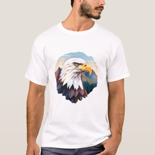 Eagle Bird Animal World Wildlife Beauty Discovery T_Shirt