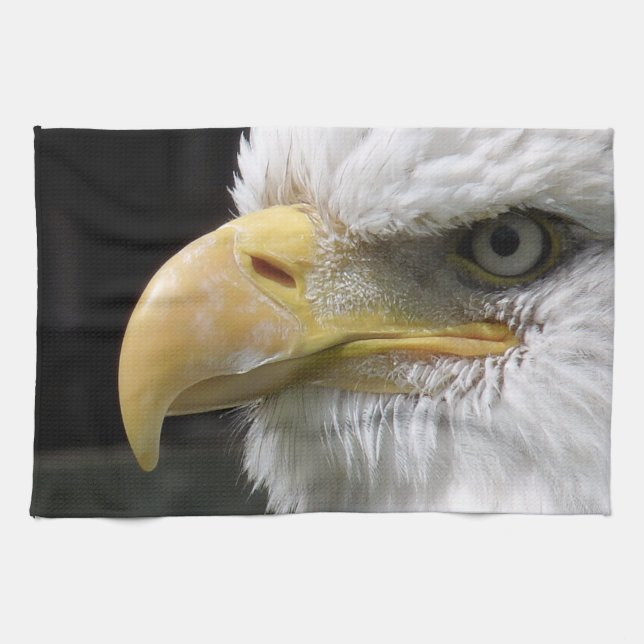EAGLE BIRD OF PREY  KITCHEN TOWEL (Horizontal)