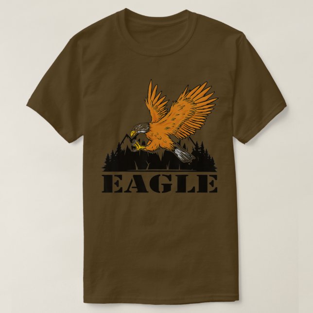 Eagle Birds Falconry Birds of Prey Falcon  T-Shirt (Design Front)