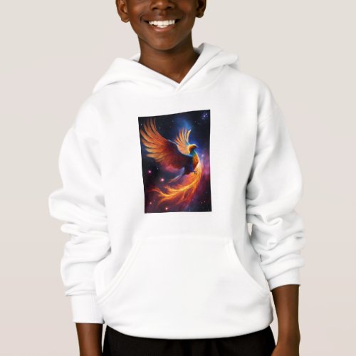 Eagle Blaze Fiery  Design T_Shirt Hoodie
