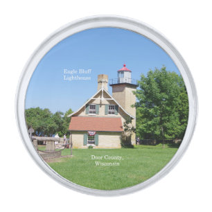 Eagle Bluff Lighthouse lapel pin
