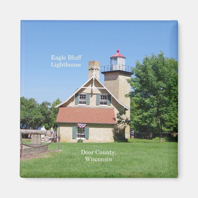 Eagle Bluff Lighthouse magnet (Front)