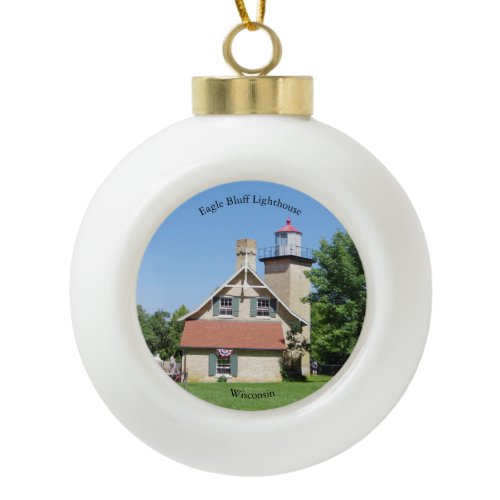 Eagle Bluff Lighthouse ornament