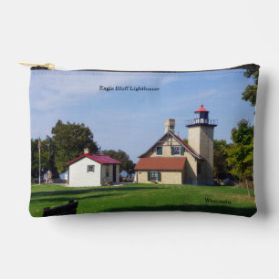 Eagle Bluff Lighthouse zipper bag