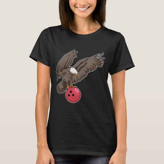 Eagle Bowling Bowling ball T-Shirt (Front)
