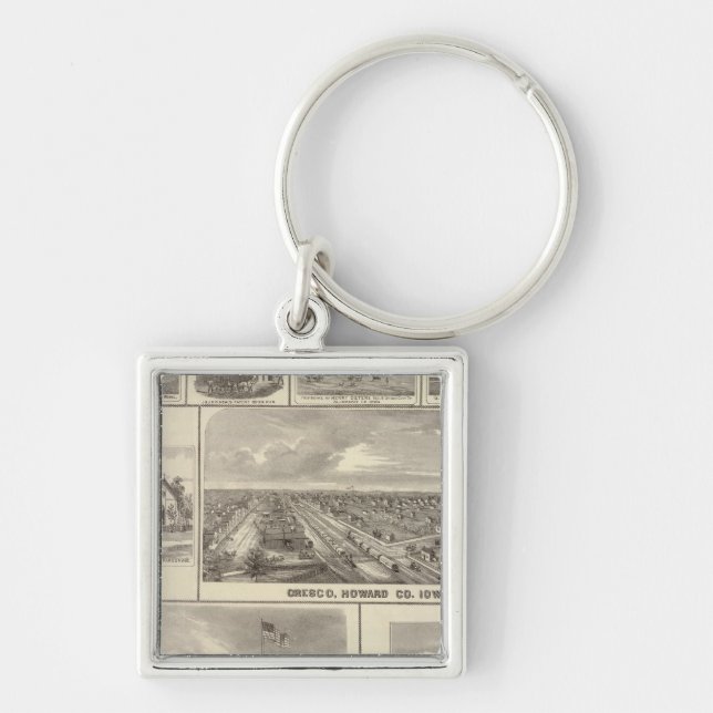 Eagle Brewery, Cedar Rapids Keychain (Front)
