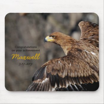 Eagle - Brown - Photography Customizable Mouse Pad by BridesToBe at Zazzle