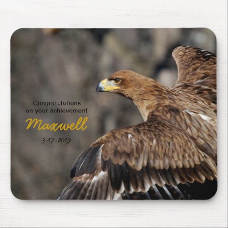 Eagle - Brown - Photography Customizable Mouse Pad