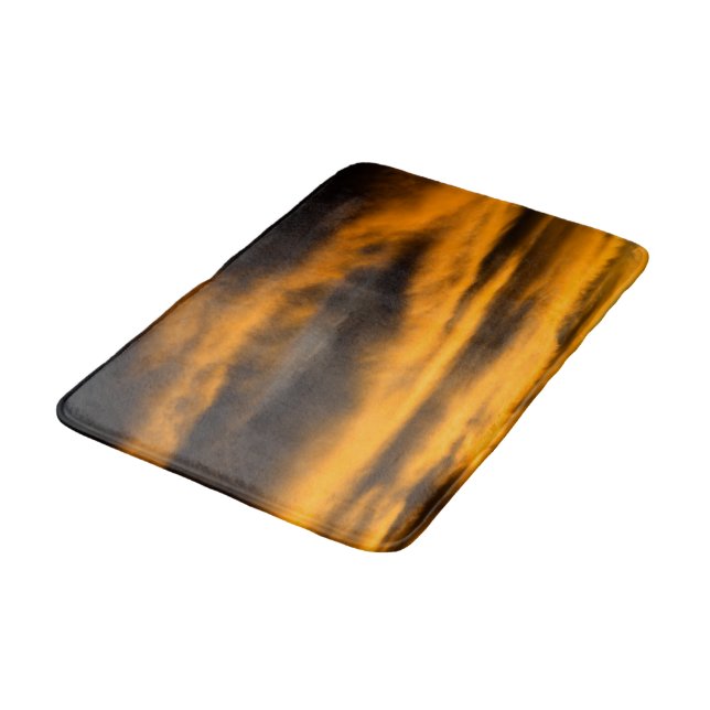 eagle burnout bathroom mat (Angled)