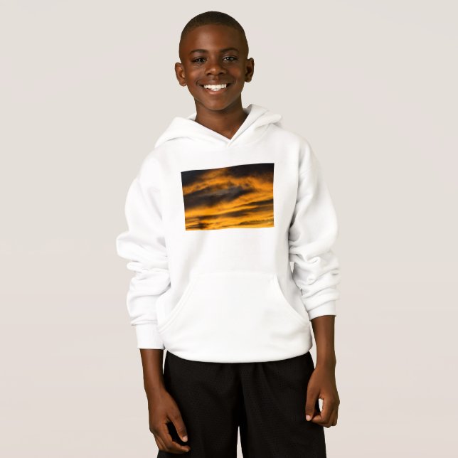 eagle burnout hoodie (Front Full)