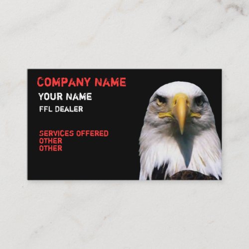 eagle business card