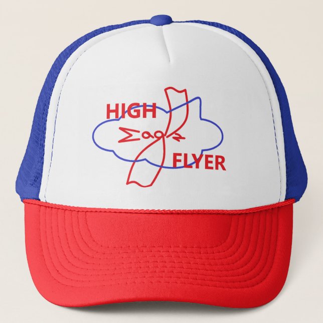 Eagle by Elfabetz Designs - High Flyer Trucker Hat (Front)