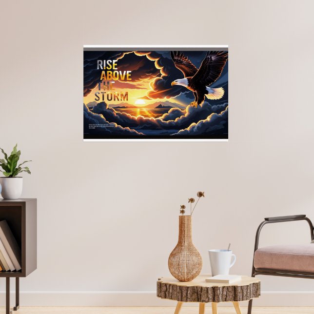 Eagle canvas Art Poster (Living Room 3)