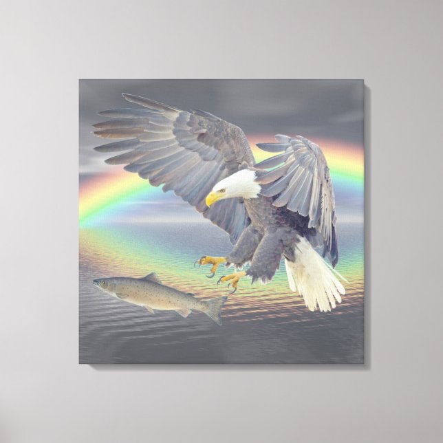 Eagle Canvas Print (Front)