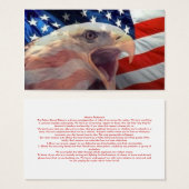 Eagle Card (Front & Back)