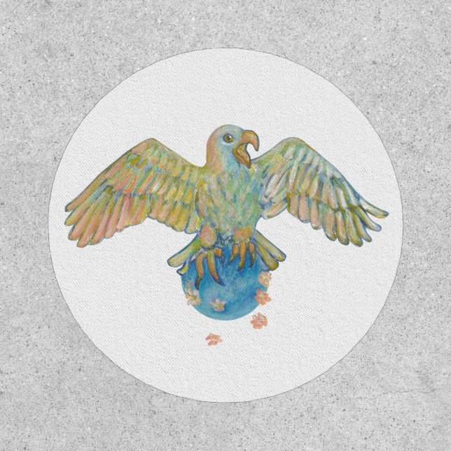 Eagle Carrying Earth   Patch (Front)