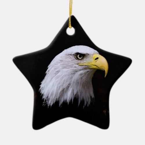 Eagle Ceramic Ornament