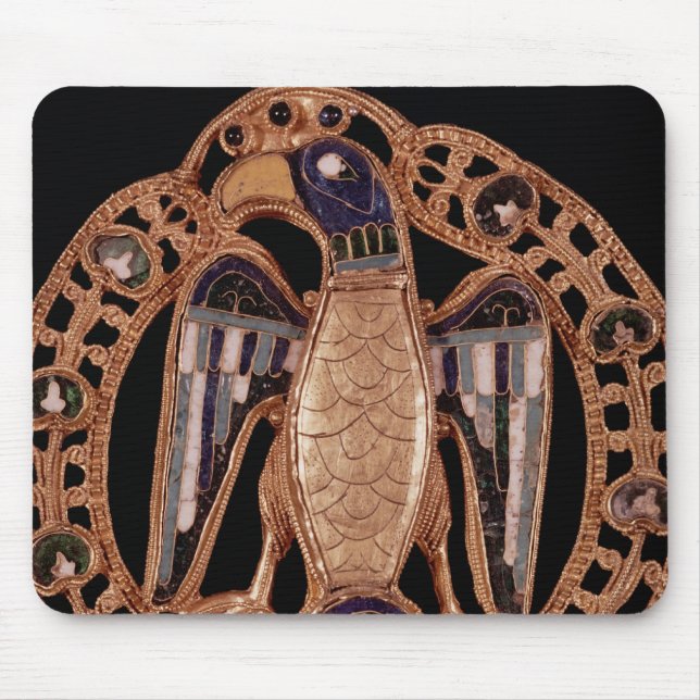 Eagle clasp from Gisela, Wife of Emperor Conrad Mouse Pad (Front)