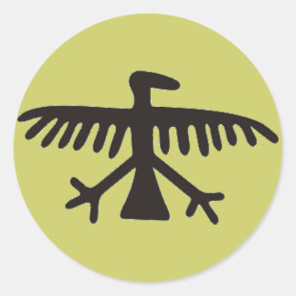 Eagle Classic Round Sticker