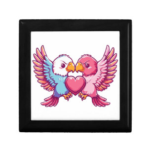 Eagle couple in love animal Valentine's Day Gift Box